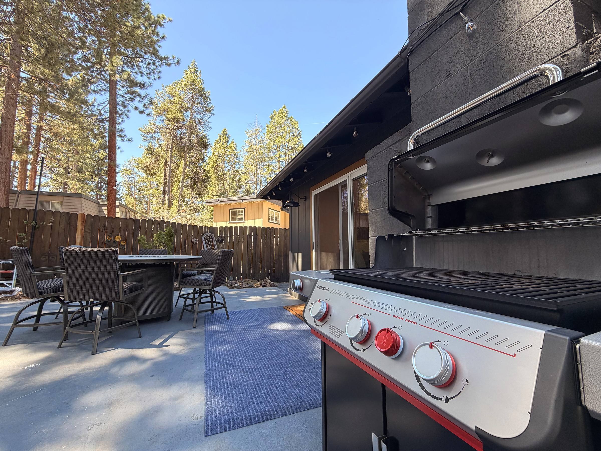 Patio · Weber grill